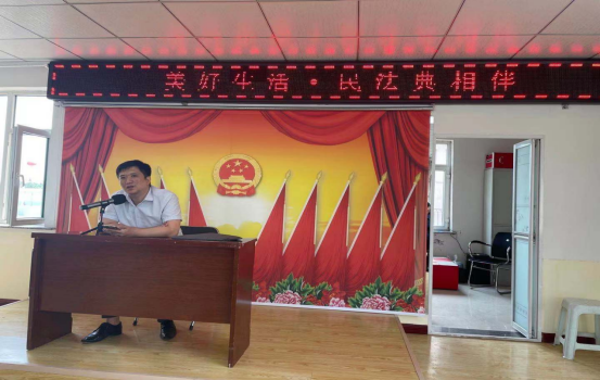 市政协开展民法典宣传进社区活动